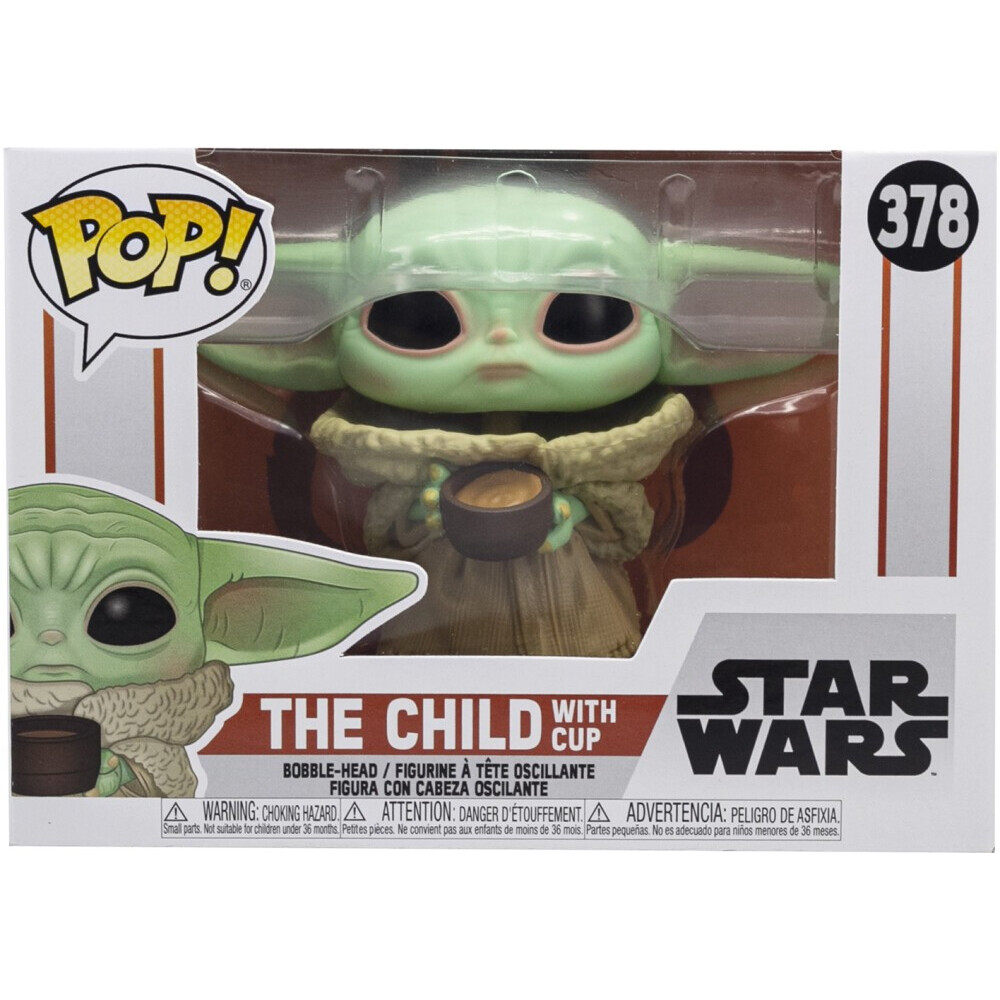 Фигурка Funko POP! Bobble Star Wars Mandalorian The Child - 49933 - фото 2