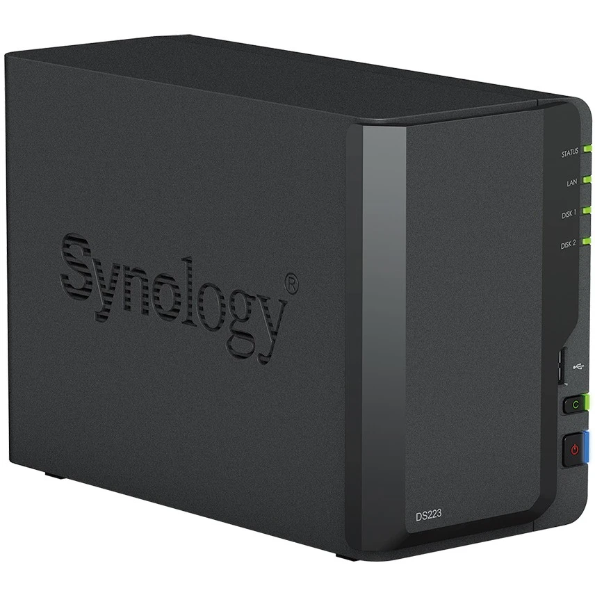 Сетевое хранилище (NAS) Synology DS223 - фото 2