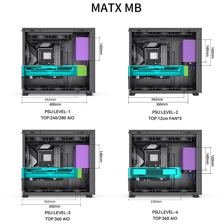 Корпус Jonsbo D41 MESH Black - фото 12