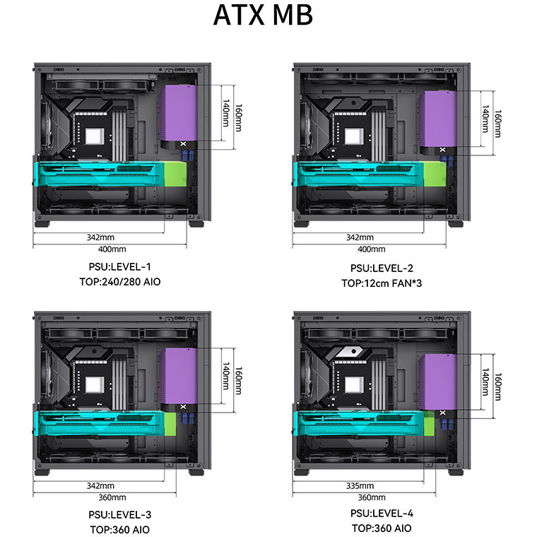 Корпус Jonsbo D41 MESH Black - фото 13
