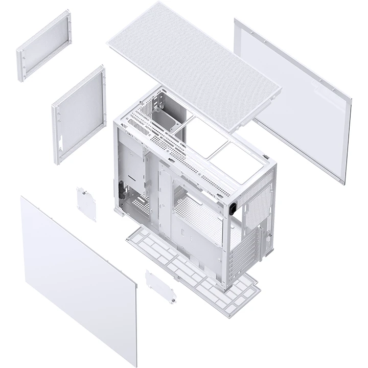 Корпус Jonsbo D41 MESH White - фото 9