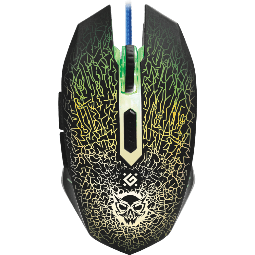 Мышь Defender Shock GM-110L Black (52110) - фото 3