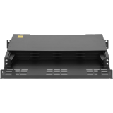 Оптический кросс NIKOMAX NMF-RP12-BLANK-CT-MTP-1U-BK