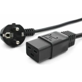 Кабель питания Schuko - C19, 1.8м, Power Cube RPC-186C191,8BL