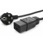 Кабель питания Schuko - C19, 1.8м, Power Cube RPC-186C191,8BL
