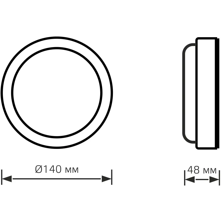 Светильник Gauss 126411208-S - фото 4