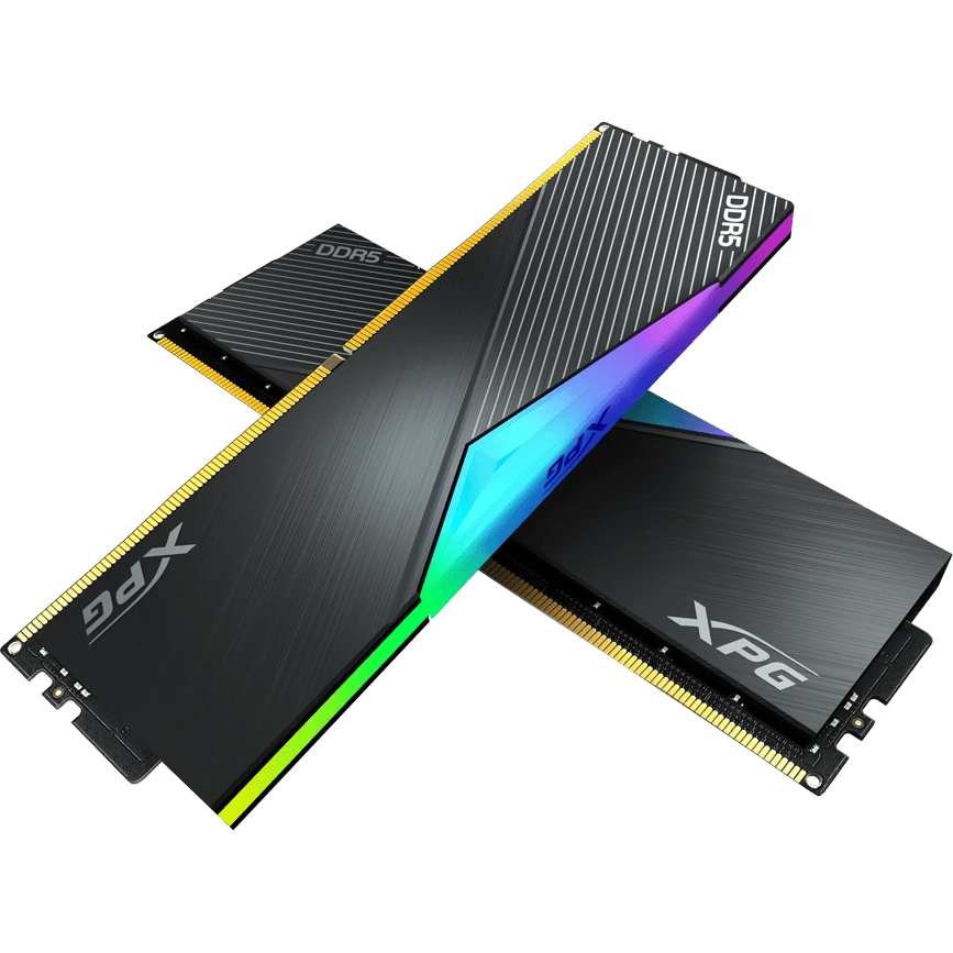 Оперативная память 32Gb DDR5 7200MHz ADATA XPG Lancer RGB (AX5U7200C3416G-DCLARBK) (2x16Gb KIT) - фото 2