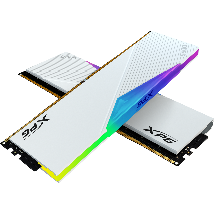 Оперативная память 32Gb DDR5 7200MHz ADATA XPG Lancer RGB (AX5U7200C3416G-DCLARWH) (2x16Gb KIT) - фото 4