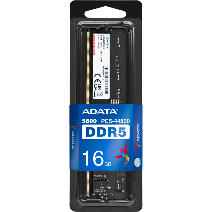 Оперативная память 16GB DDR5 5600MHz ADATA (AD5U560016G-S): купить