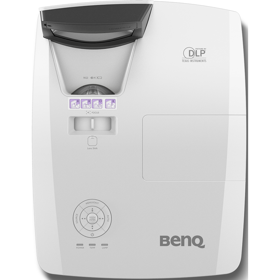 Проектор BenQ MW855UST+ - 9H.JKS77.24E/9H.JKS77.2HE - фото 7