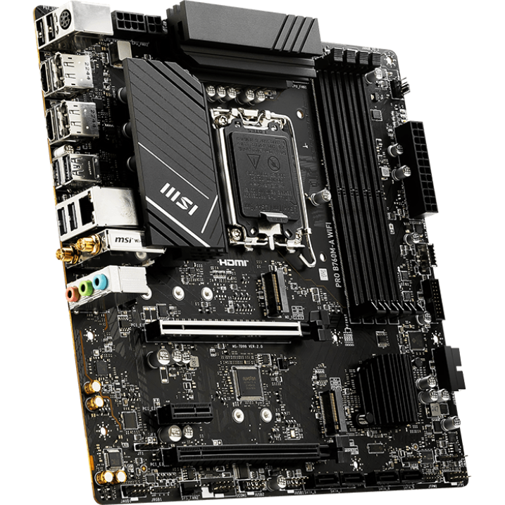 Материнская плата MSI PRO B760M-A WIFI - фото 3