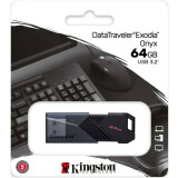 USB Flash накопитель 64Gb Kingston DataTraveler Exodia Onyx Black (DTXON/64GB)