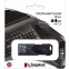 USB Flash накопитель 64Gb Kingston DataTraveler Exodia Onyx Black (DTXON/64GB) - фото 3