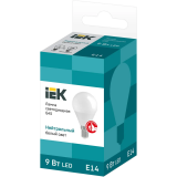 Светодиодная лампочка IEK LLE-G45-9-230-40-E14 (9 Вт, Е14)