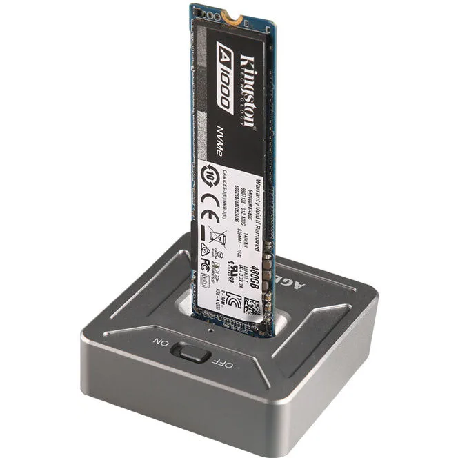 Док-станция для SSD AgeStar 31CBNV1C Grey - фото 3
