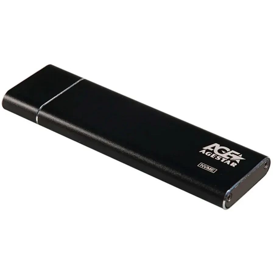 Внешний корпус для SSD M.2 AgeStar 31UBNV5C Black - фото 2