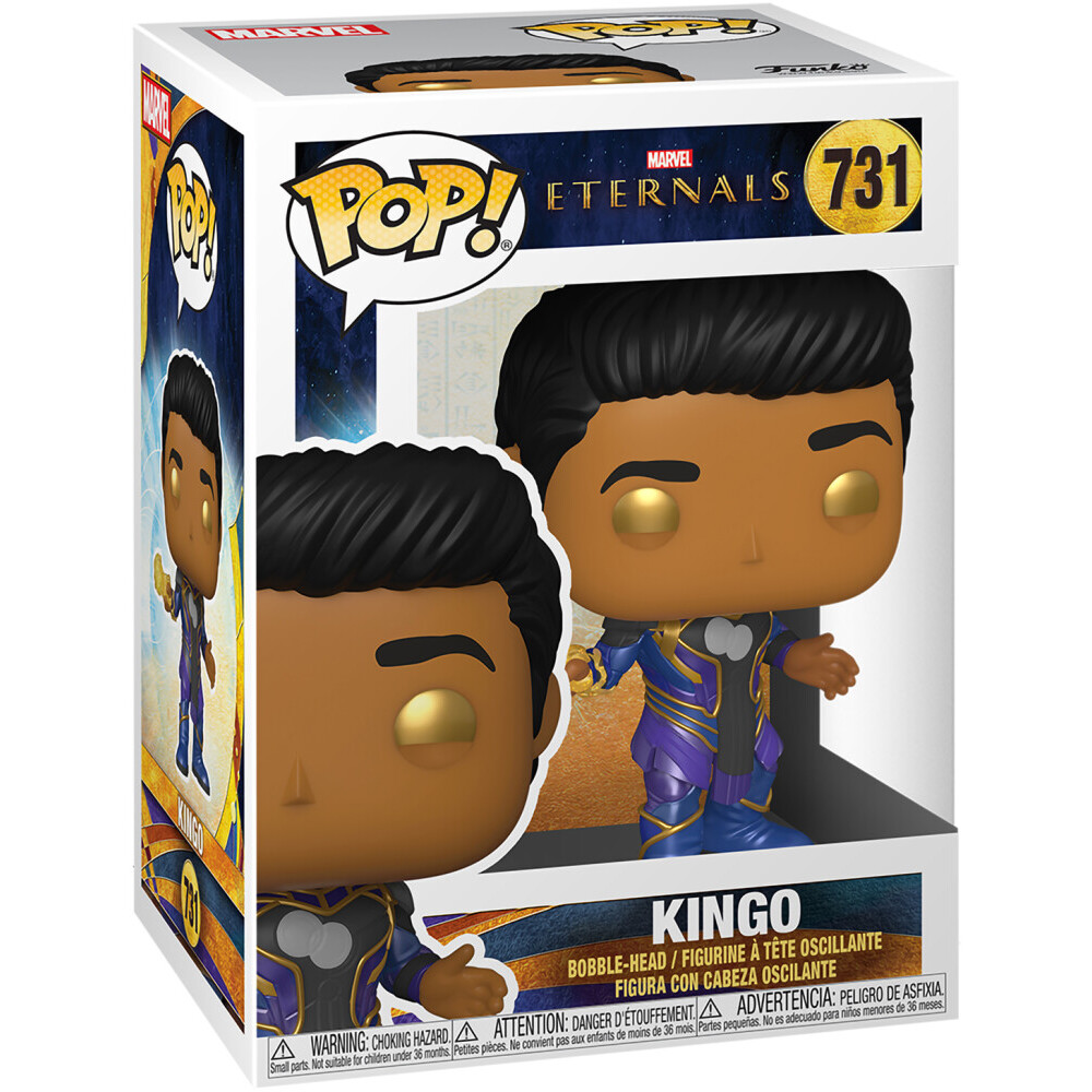 Фигурка Funko POP! Bobble Marvel Eternals Kingo - 49708 - фото 2