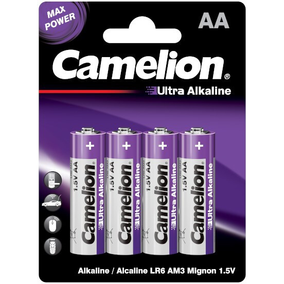 Батарейка Camelion Ultra LR6-BP4UT (AA, 4 шт.) - 14984