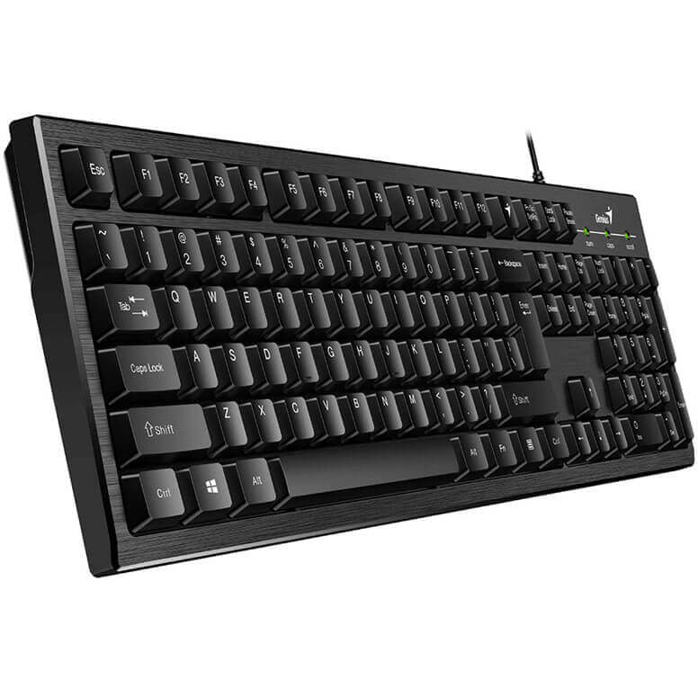 Клавиатура Genius KB-101 Black - 31300006414 - фото 4
