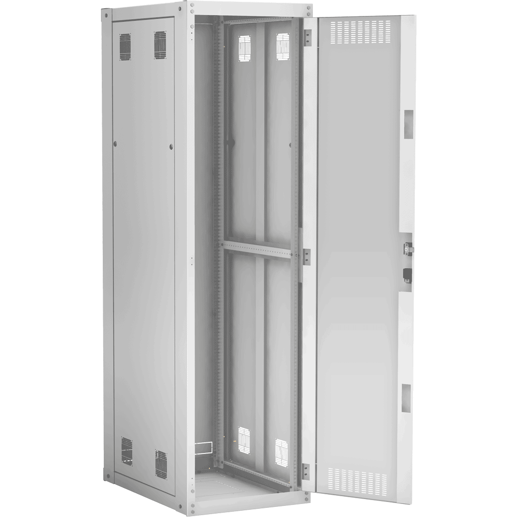 Шкаф NETLAN EC-FZ-426080-MMM-GY - FZ-2-426080-GY+FZ-1-426080-M-GY - фото 3
