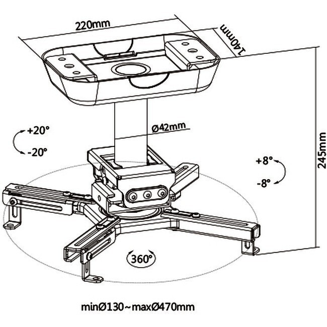 Кронштейн FIX PRB-20-02S - фото 7