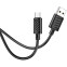 Кабель USB A (M) - microUSB B (M), 1м, HOCO X88 Black (HC-83325) - 6931474783325 - фото 2