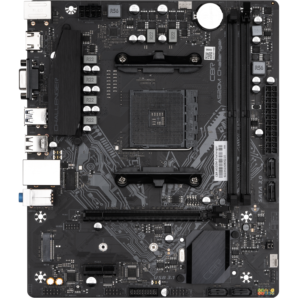 ПК AMD Ryzen 5 5600 / AMD RX 580 / 8 ГБ / SSD 256 ГБ