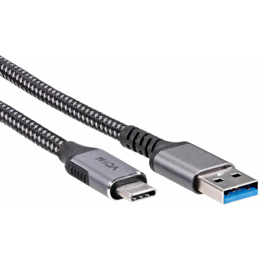 Кабель USB - USB Type-C, 2м, VCOM CU401M-2M