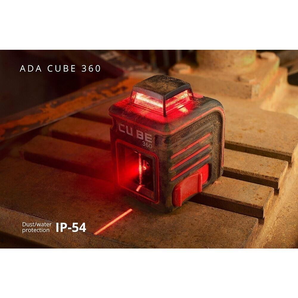 Нивелир ADA Cube 360 Basic Edition - А00443 - фото 4