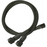 Разветвитель 3-pin - 2x 3-pin, Nanoxia NX3PY30C Carbon