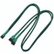 Разветвитель 3-pin - 2x 3-pin, Nanoxia NX3PY60G Green