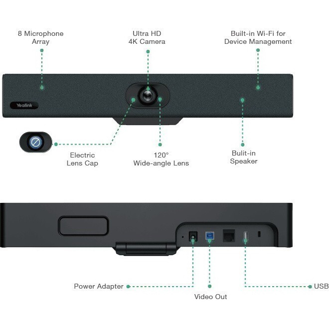 Видеобар Yealink UVC34 - фото 4