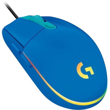 Мышь Logitech G203 LightSync Blue (910-005798) - фото 2