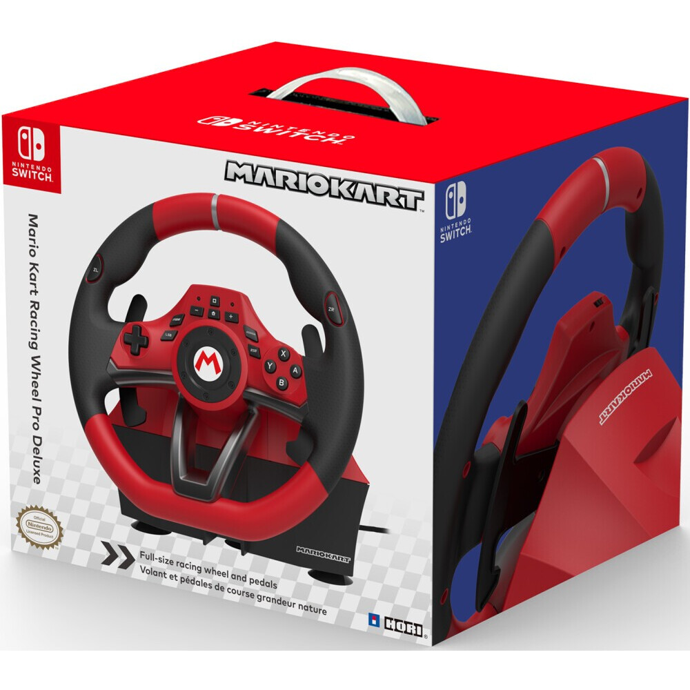 Руль Hori Mario Kart racing wheel pro Deluxe - NSW-228U - фото 12