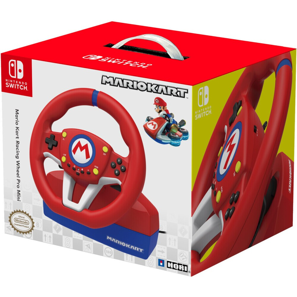 Руль Hori Mario Kart Racing Wheel Pro - NSW-204U - фото 4