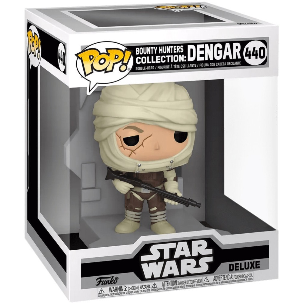 Фигурка Funko POP! Deluxe Bobble Star Wars SW Bounty Hunters Dengar - 56105 - фото 2