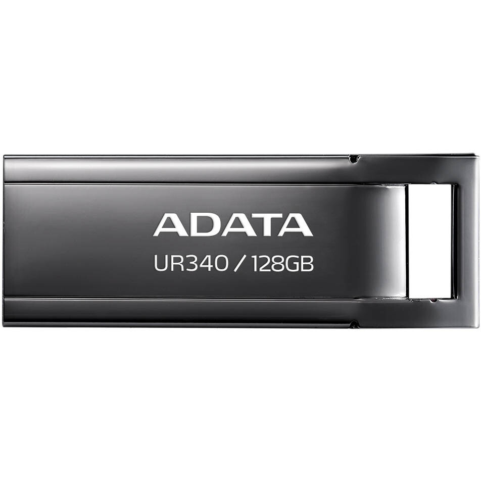 USB Flash накопитель 128Gb ADATA UR340 Black - AROY-UR340-128GBK - фото 2