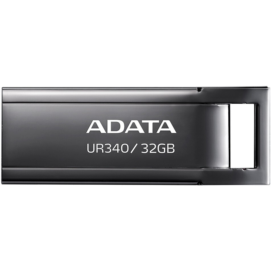 USB Flash накопитель 32Gb ADATA UR340 Black - AROY-UR340-32GBK - фото 4