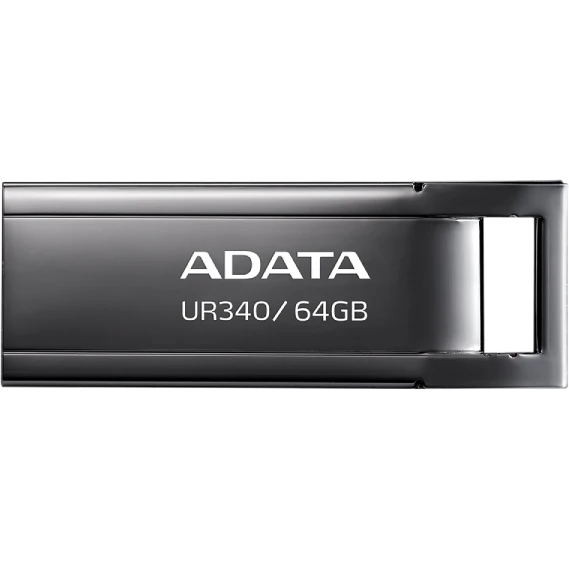 USB Flash накопитель 64Gb ADATA UR340 Black - AROY-UR340-64GBK - фото 2