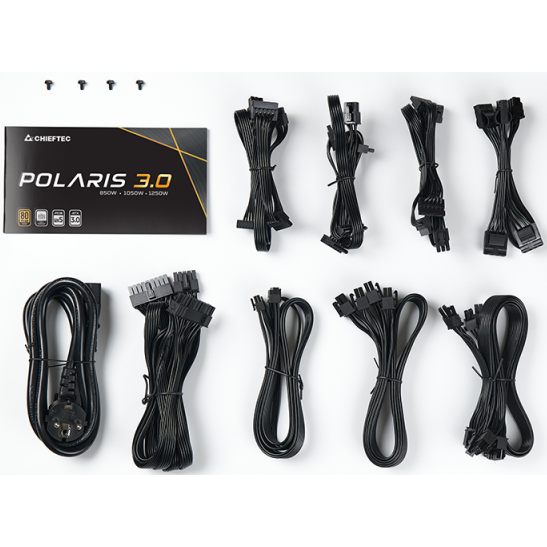 Блок питания 1050W Chieftec Polaris 3.0 (PPS-1050FC-A3) - фото 7