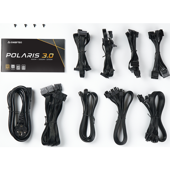 Блок питания 1250W Chieftec Polaris 3.0 (PPS-1250FC-A3) - фото 8