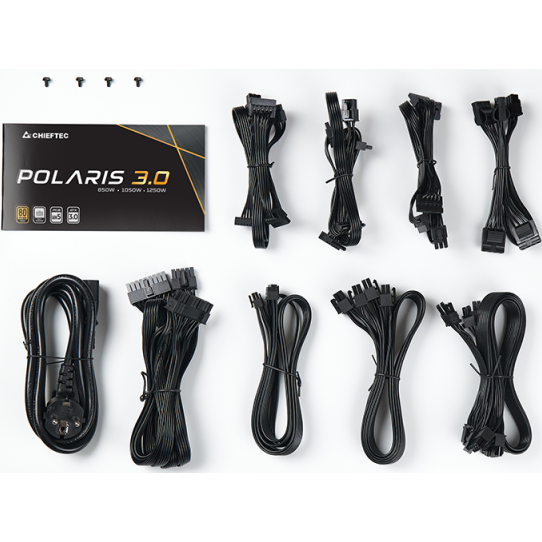 Блок питания 850W Chieftec Polaris 3.0 (PPS-850FC-A3) - фото 8