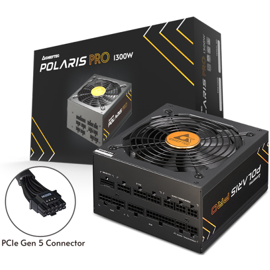 Блок питания 1300W Chieftec Polaris Pro 3.0 (PPX-1300FC-A3) - фото 7