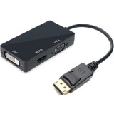 Переходник DisplayPort (M) - HDMI/DVI-I/VGA (F), Orient C309