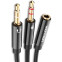 Разветвитель 3.5 Jack (F) - 2x 3.5 Jack (M), Vention BHDBY