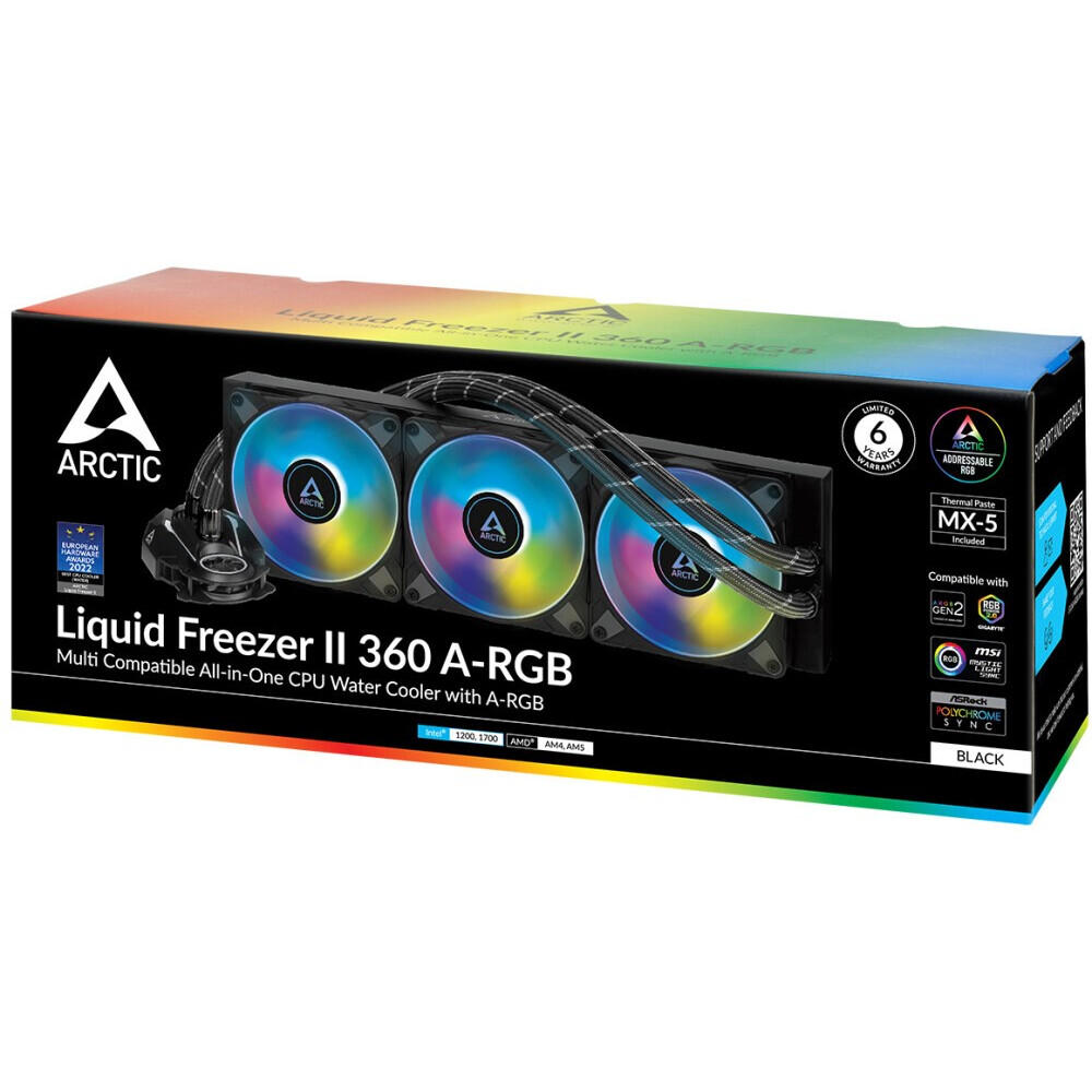 Система жидкостного охлаждения Arctic Liquid Freezer II 360 A-RGB - ACFRE00101A - фото 9