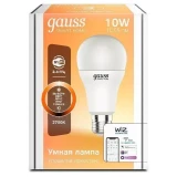 Умная лампочка Gauss Smart Home E27 10W (1070112)