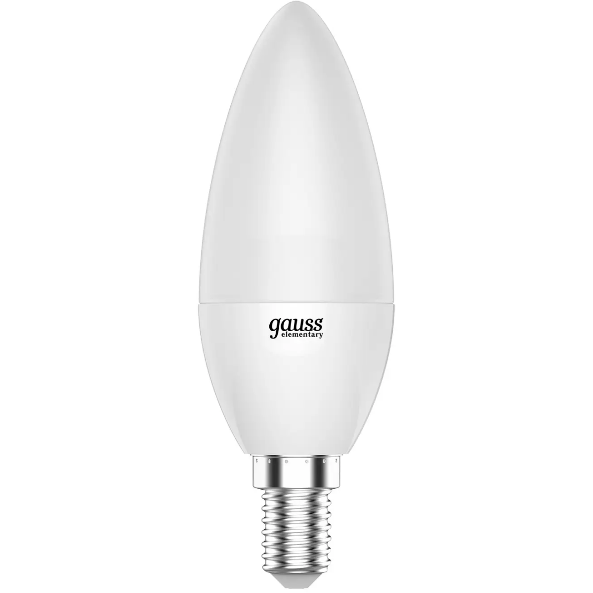 Светодиодная лампочка Gauss Elementary Candle 6500K (6 Вт, E14) 10 шт.