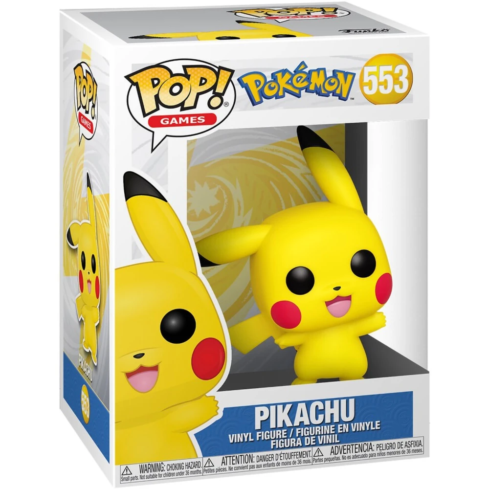 Фигурка Funko POP! Games Pokemon Pikachu Waving - 43263 - фото 2