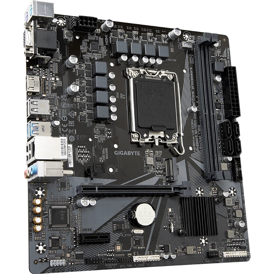 Материнская плата Gigabyte H610M H V2 DDR4 - фото 2